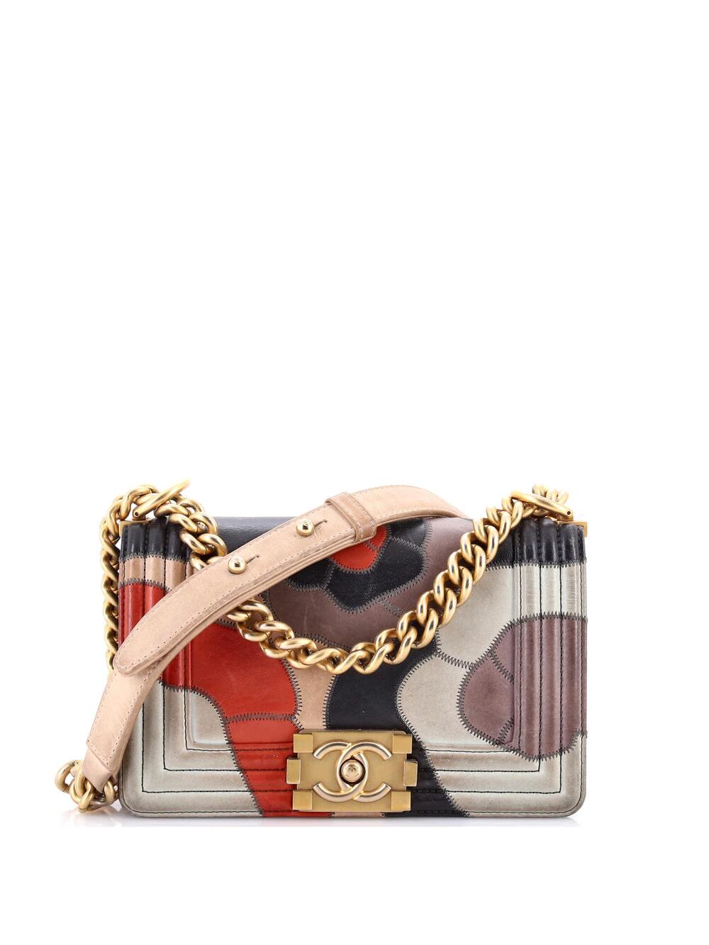 Chanel Boy Flap Bag Camellia Lambskin #205509C36B